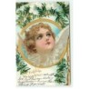n°19924 - Fröhliche Weihnachten - Tête d'Ange