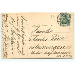 n°19935 - Carte Gaufrée - Herzlichen Glückwunsch zum Neuen Jahr - Enfants frappant sur des casserolles