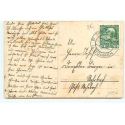 n°19936 - Garçon portant un plateau avec du champagne et des portes bonheur