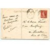 n°19940 - Carte Gaufrée - Clapsaddle - Bonne et Heureuse Année - Ange dans un médaillon, branche de houx