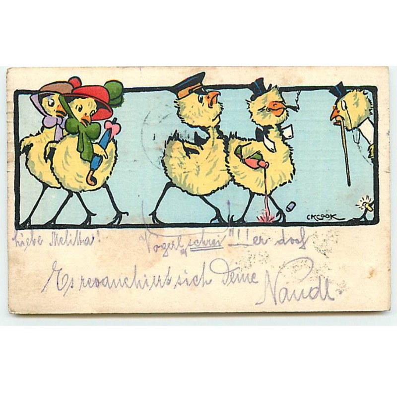 n°19970 - MM Vienne n°248 - Ck Cook - Couples de poussins marchant