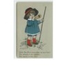 n°11011 - Carte Illustrateur - Ethel Parkinson - Fillette souflant dans une corne de brume