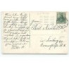 n°19973 - Carte Gaufrée - Fröhliche Ostern - Fillette écalant un oeuf près d'un coq