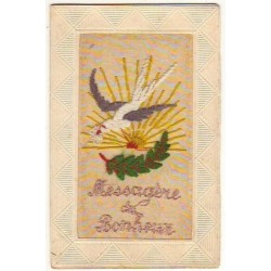 n°2002 - Carte Brodée -...