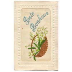 n°20102 - Carte Brodée -...