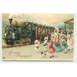 n°20120 - Carte Gaufrée -...