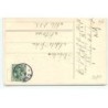 n°20120 - Carte Gaufrée - Herzlichen Pfingstgruss - Femme et enfants sur le quai d'une gare à l'arrivée d'un train