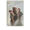 n°11016 - Carte Illustrateur - Bertiglia - Hymne au Soleil - Orgue de Barbarie