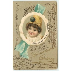 n°20136 - Carte Gaufrée -...