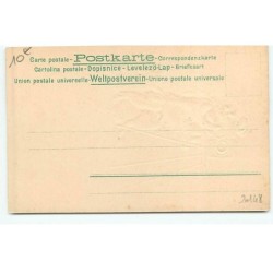 n°20148 - Carte Gaufrée - Chien prenant une photo