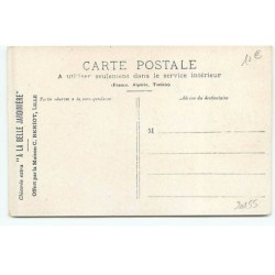 n°20155 - Jeune femme portant un pot rempli de fleurs - Chicorée extra "A la Belle Jardinière" offert par C. Beriot