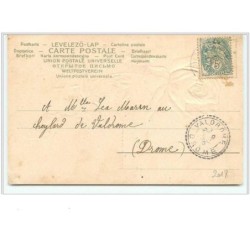n°2018 - Catharina Klein - Carte Gaufrée - Rose