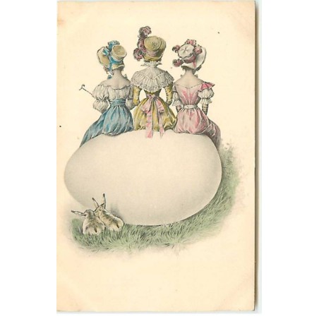 n°20232 - MM Vienne - Femmes de dos assises sur un oeuf