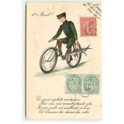 n°20291 - 1er Avril - Homme...
