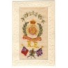 n°20303 - Carte Brodée - Royal Engineers - Drapeaux