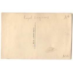n°20303 - Carte Brodée - Royal Engineers - Drapeaux