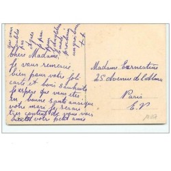 n°11037 - Carte Fantaisie - Heureuse Année - Teckels et bébé