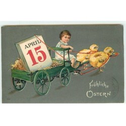 n°20344 - Carte Gaufrée -...