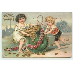 n°20371 - Carte Gaufrée -...