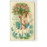 n°2038 - Carte Gaufrée - To my Valentine - Angelot