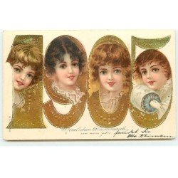 n°20425 - Carte Gaufrée -...