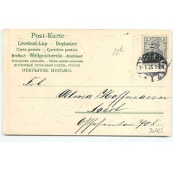 n°20425 - Carte Gaufrée - Herzlichen Glückwunsch zum neuen Jahre 1905 - Portraits de fillettes