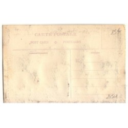 n°20501 - Carte Brodée - Happy Easter - Poussin avec des fleurs
