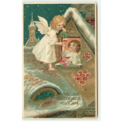 n°20537 - Carte Gaufrée -...