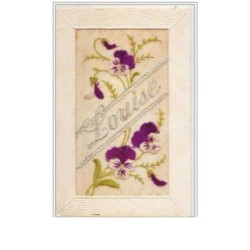 n°2054 - Carte Brodée -...