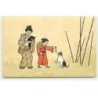 n°20575 - MM Vienne n°193 - Japonaise avec des chats dans les bras - chat