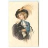 n°20611 - MM Vienne n°479 - Jeune femme mettant son manteau, et portant un chapeau avec un oiseau dessus