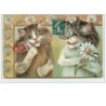 n°11075 - Carte Illustrateur - Maurice Boulanger - Chats