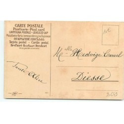 n°20649 - Bonne et Heureuse Année 1906 - Garçons portant des ardoises, l'un pleurant