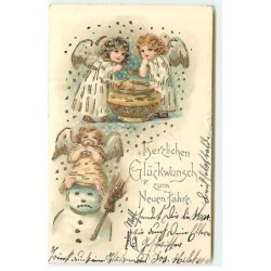 n°20650 - Carte Gaufrée -...