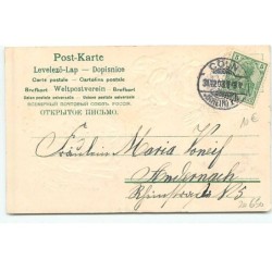 n°20650 - Carte Gaufrée - Anges buvant du vin chaud - Bonhomme de Neige