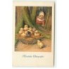 n°20667 - TSN Serie 1751 - Herzliche Ostergrusse - Fillette épiant un nid de poussins