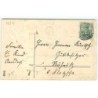 n°20671 - Carte Gaufrée - Gluckliches Neujahr - Enfants et cochons dans une Automobile