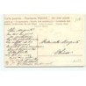 n°20679 - Carte Gaufrée - Bonne Année - Garçon portant une planche avec 1909