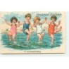n°20717 - A. Thiele - Groetenh uit Zandvoort - In Vacantiestemming - Enfants les pieds dans l'eau