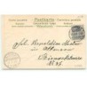 n°20744 - Carte Gaufrée - Clapsaddle - Visage de Fillette au milieu de pensées