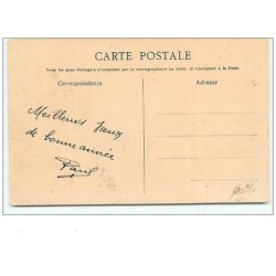 n°11093 - Carte Fantaisie - Bonne Année - Rigolet - Femme - Art Nouveau