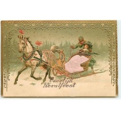 n°20785 - Carte Gaufrée -...