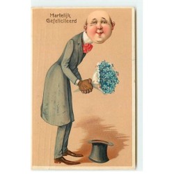 n°20794 - Carte Gaufrée -...