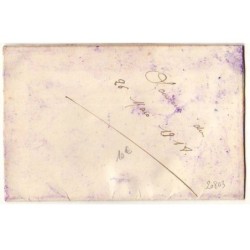 n°20803 - Carte Brodée - Bonnes Pâques - Cloche avec des fleurs