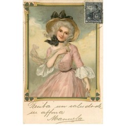 n°20807 - MSM - Jeune femme...