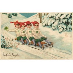 n°20845 - Carte Gaufrée -...