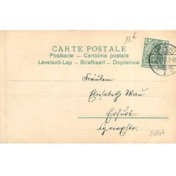 n°20847 - Clapsaddle - Carte avec Paillettes - Ange tenant un flambeau