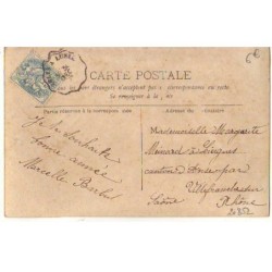 n°20852 - Sainte-Catherine - G. Talero portant un bonnet rose et en dentelle