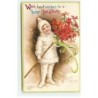 n°20869 - Carte Gaufrée - Ellen H. Clapsaddle - With best wishes for a Happy Christmas