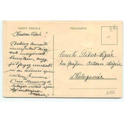 n°20876 - Carte Gaufrée - Boldog Husvéti Ünnepeket - Poussins, l'un jouant au funambule